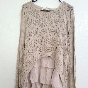 Boutique double layer top